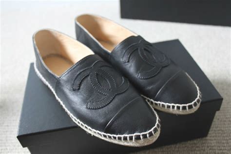 leather chanel espadrilles replica|authentic chanel espadrilles.